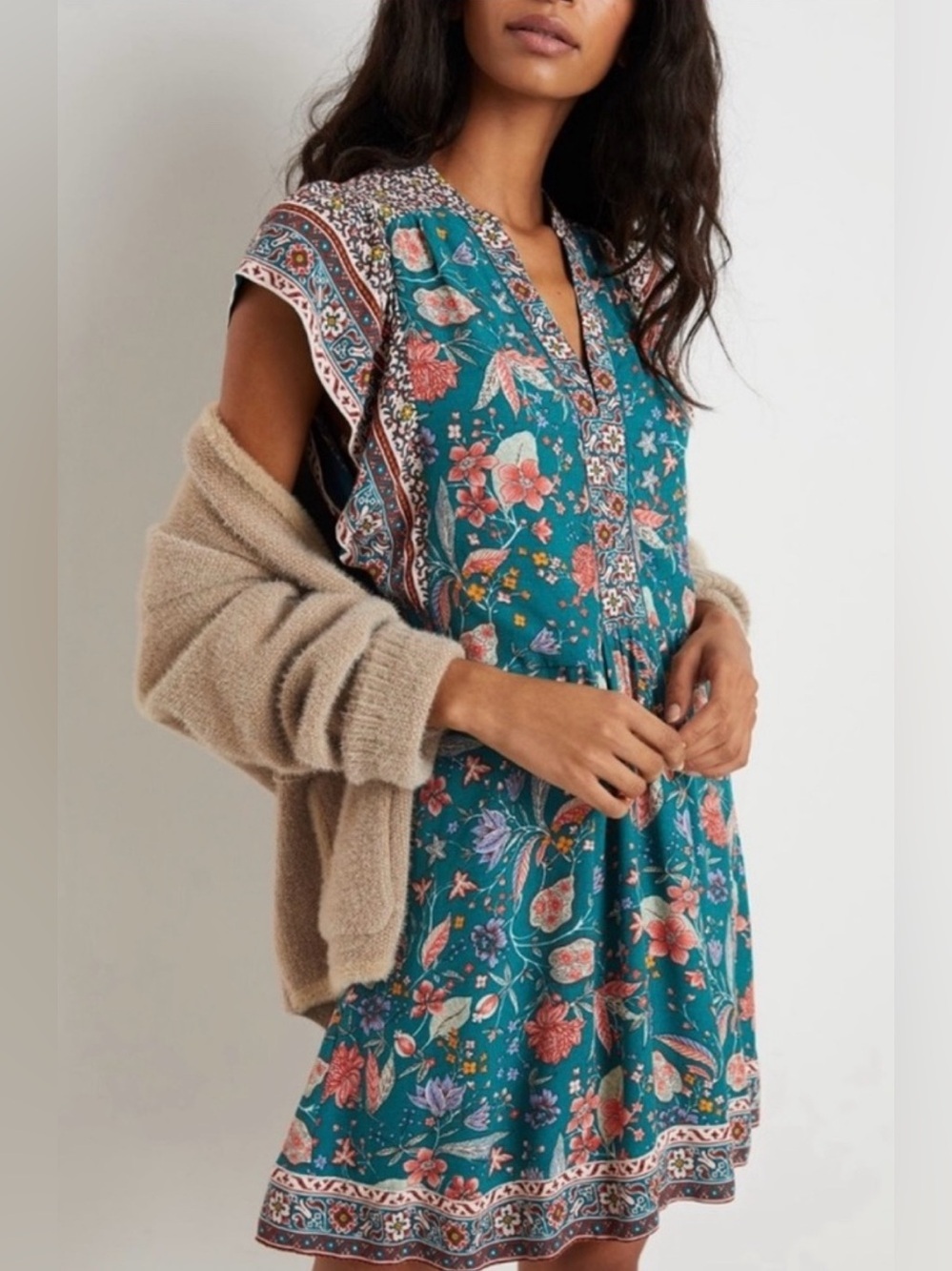 By Anthropologie Zenia Mini Dress - Size S (Petite)
